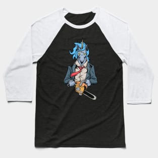 Monster animals - chainsaw unicorn Baseball T-Shirt